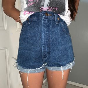 Wrangler jean shorts